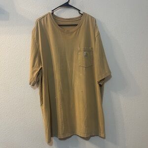 Carhartt Men’s Short-Sleeve Pocket Tee in Carhartt Brown